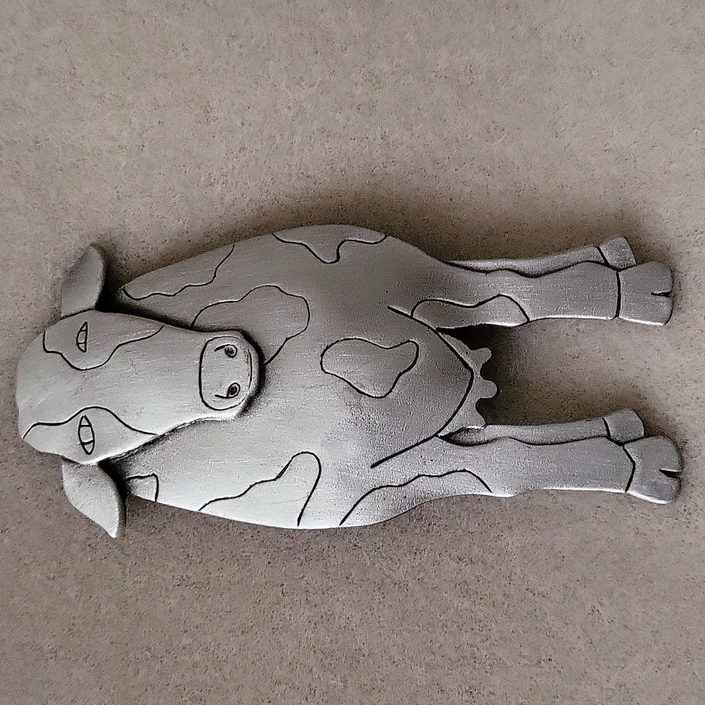 Cow Lapel Pin Brooch